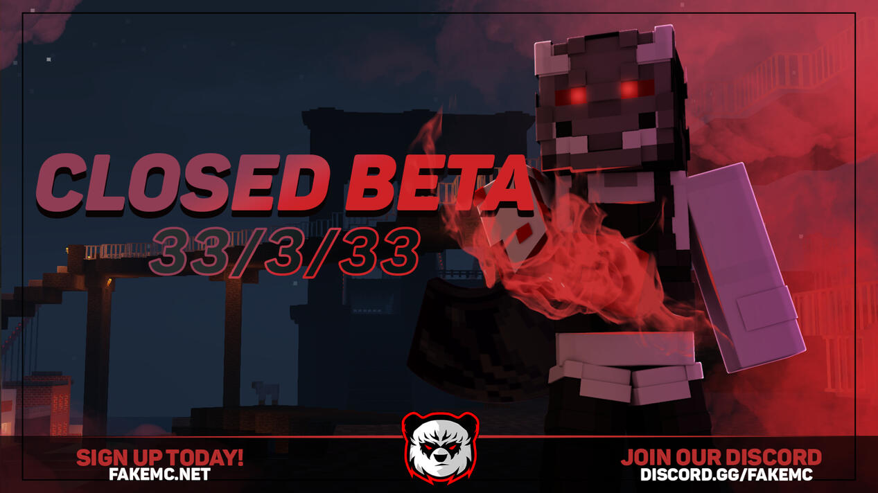Announcement poster